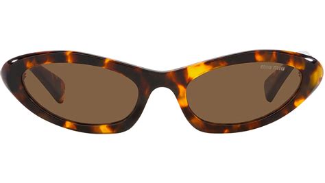 miu miu by prada tortoise|Miu Miu by Prada Tortoise Beaded Stud Gold Sunglasses w .